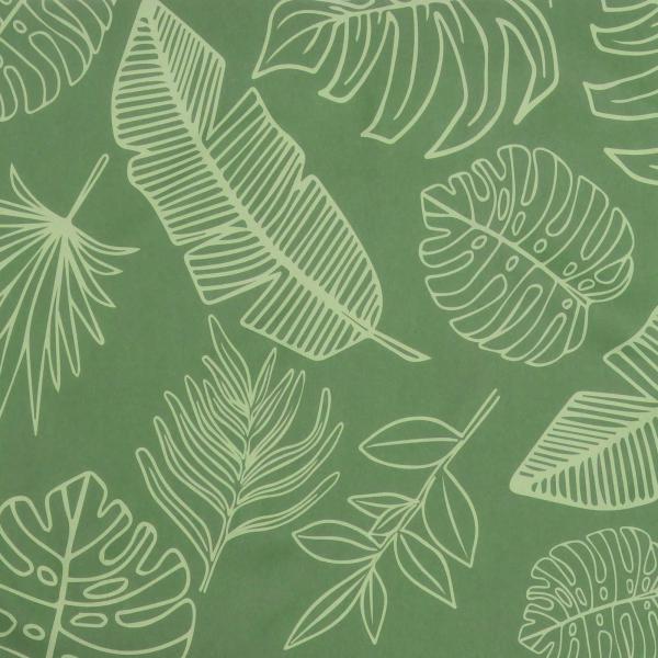 Stuhlkissen 4 Stk. Grün und Weiß 50 x 50 x 4 cm Oxford-Stoff