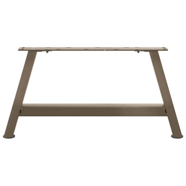 Couchtischbeine A-Form 2 Stk. 60x(30-31) cm Stahl