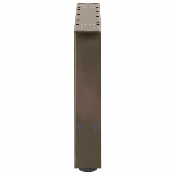 Couchtischbeine A-Form 2 Stk. 60x(30-31) cm Stahl