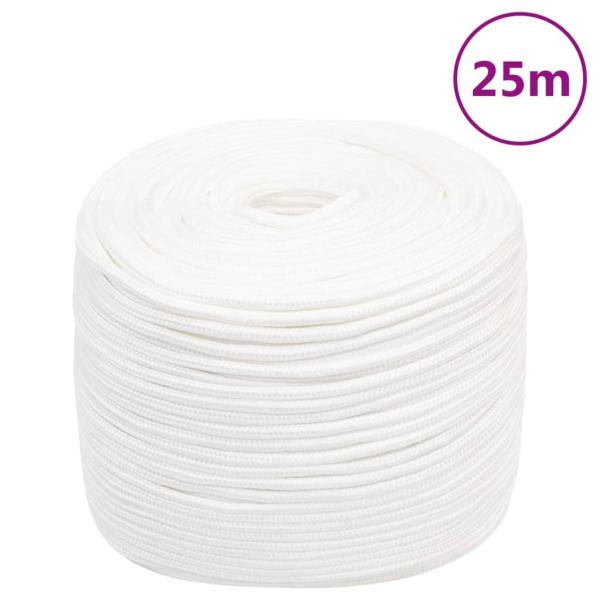 ARDEBO.de - Bootsseil Weiß 6 mm 25 m Polypropylen