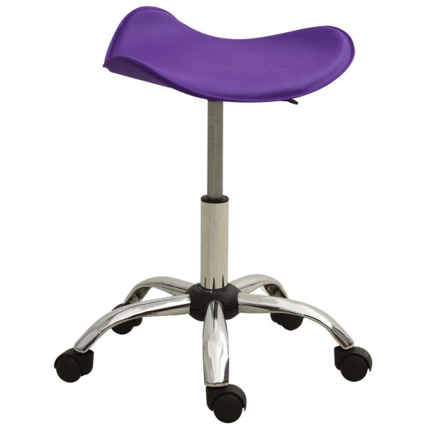 ARDEBO.de - Bürostuhl Lila Kunstleder