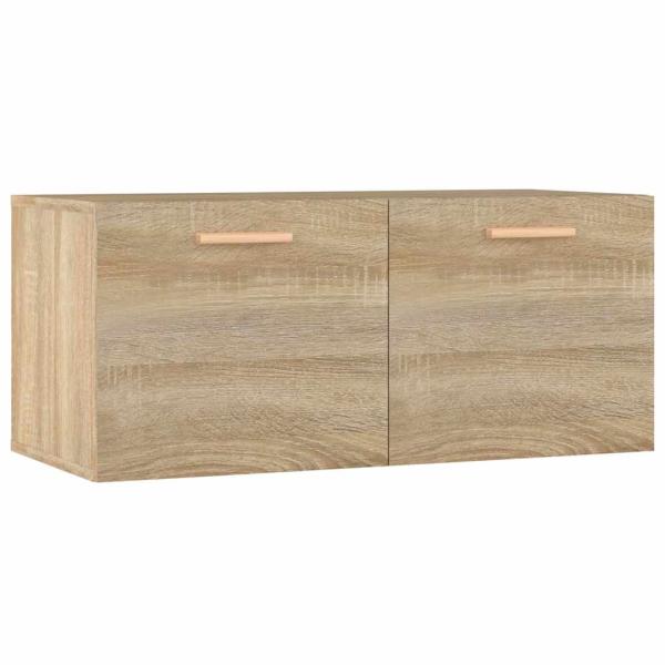 Wandschrank Sonoma-Eiche 80x35x36,5 cm Holzwerkstoff