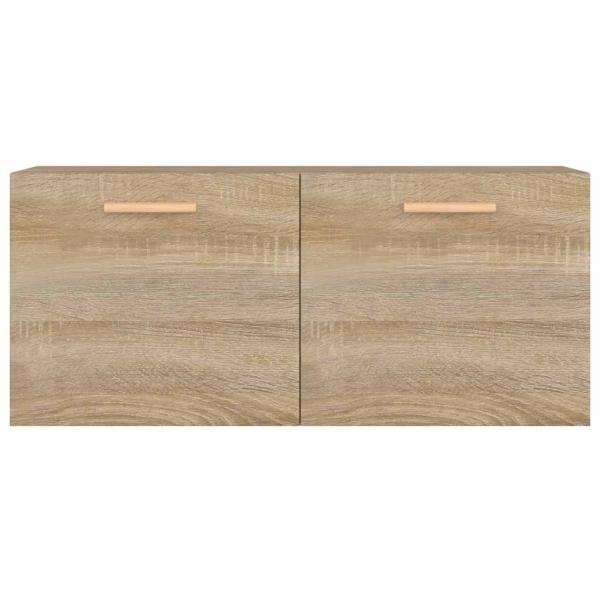 Wandschrank Sonoma-Eiche 80x35x36,5 cm Holzwerkstoff