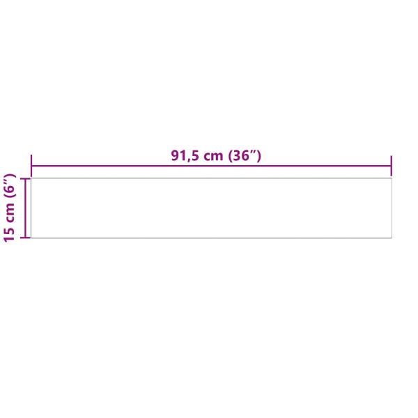 Selbstklebende Bodenbelagsdiele Braun 4,46 m² 32 Stk. PVC