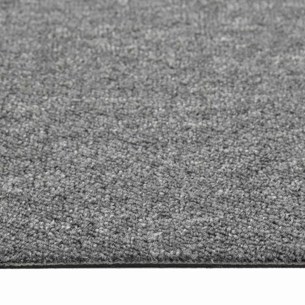 Teppich 20 Stk. Grau 50 x 50 cm 100% Polypropylen