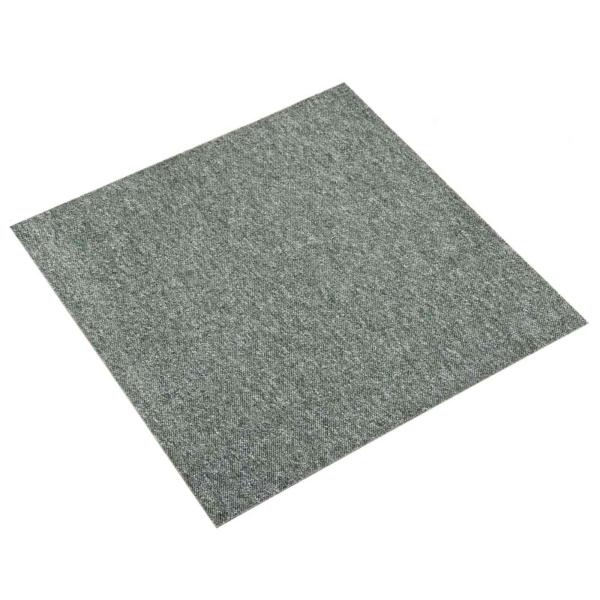 ARDEBO.de - Teppich 20 stk. Grün 50 x 50 cm 100% Polypropylen