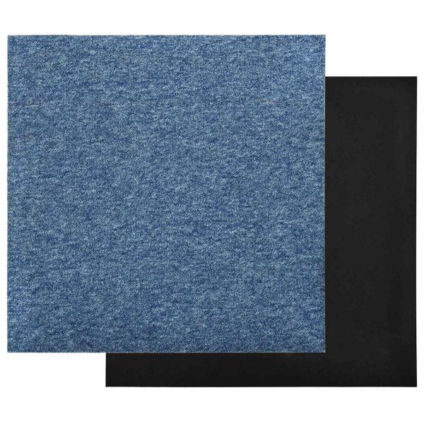 Teppich 20 stk. Blau 50 x 50 cm 100% Polypropylen