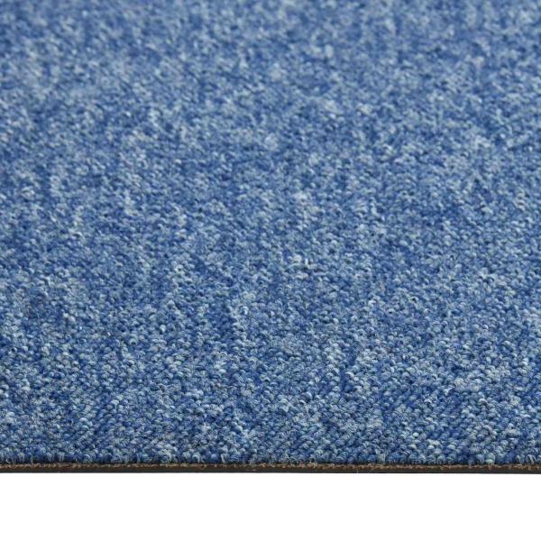 Teppich 20 stk. Blau 50 x 50 cm 100% Polypropylen