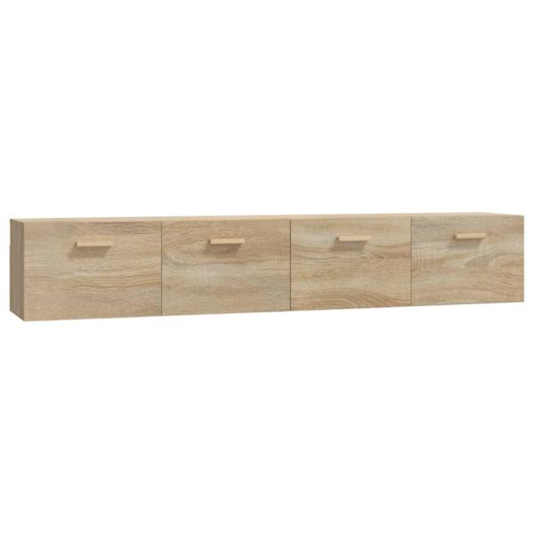 Wandschränke 2 Stk. Sonoma-Eiche 100x36,5x35 cm Holzwerkstoff