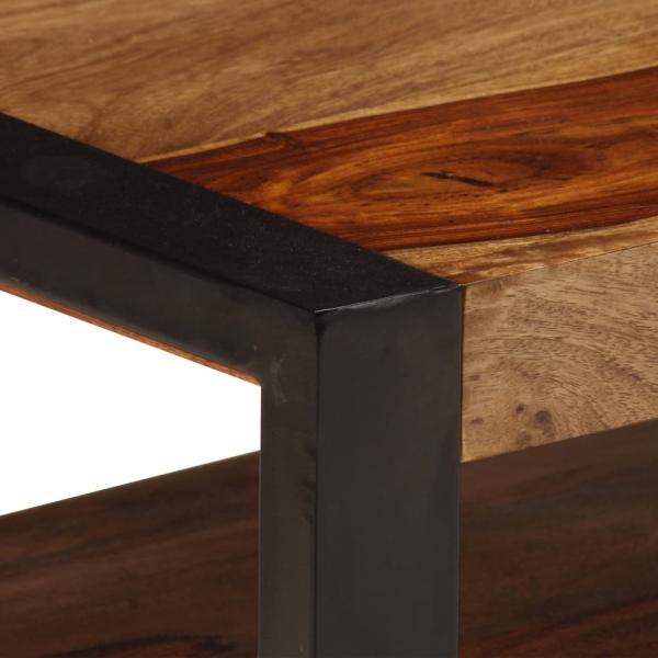 TV-Schrank 120x35x45 cm Massivholz Akazie