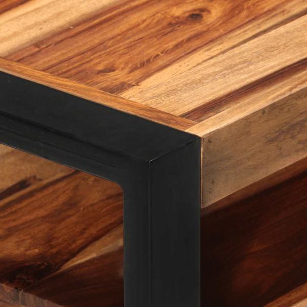 TV-Schrank 120x35x45 cm Massivholz Akazie