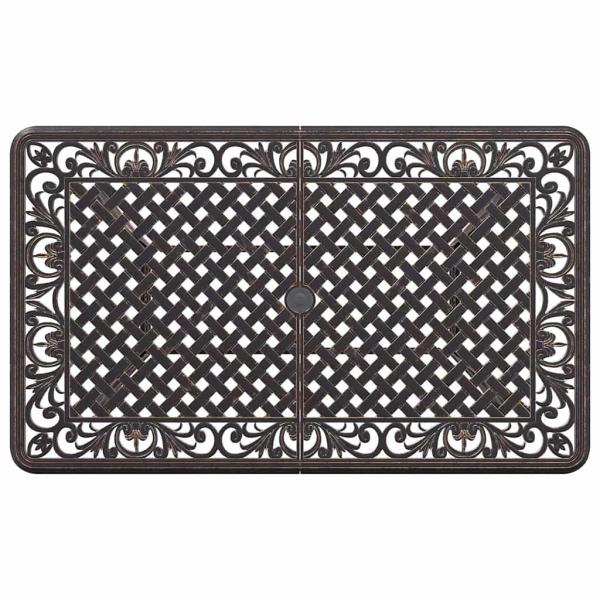 Garten Essgruppe 5 pcs Bronze Aluminium