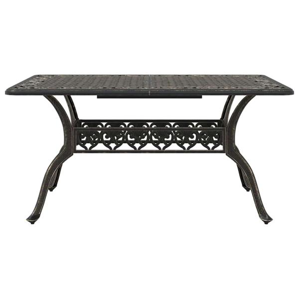 Garten Essgruppe 7 pcs Bronze Aluminium