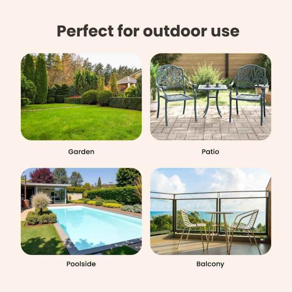 Garten Essgruppe 7 pcs Bronze Aluminium