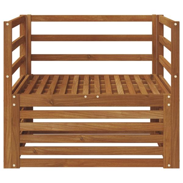 2 stk. Outdoor-Sofa Natur