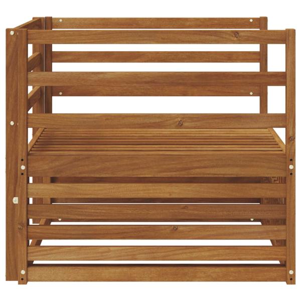 2 stk. Outdoor-Sofa Natur