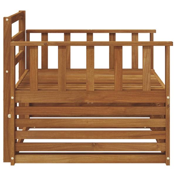 2 stk. Outdoor-Sofa Natur