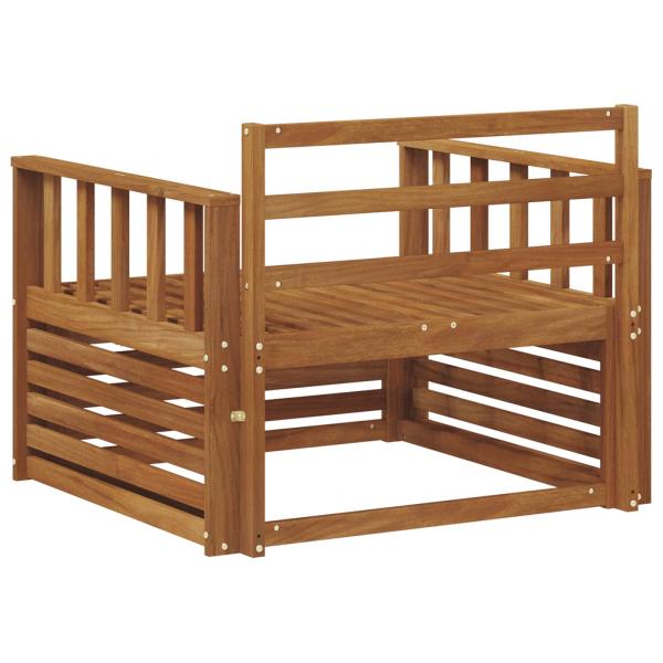 2 stk. Outdoor-Sofa Natur