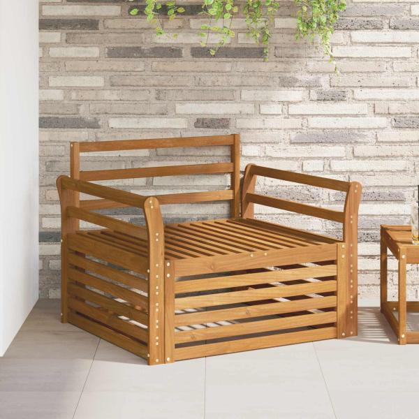 ARDEBO.de - 2 stk. Outdoor-Sofa Natur