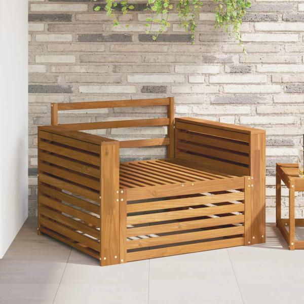 ARDEBO.de - 2 Stück Outdoor-Sofa Natur