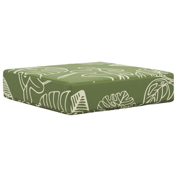 Sitzkissen für Outdoor Grüne Blätter 40 x 40 x 8 cm