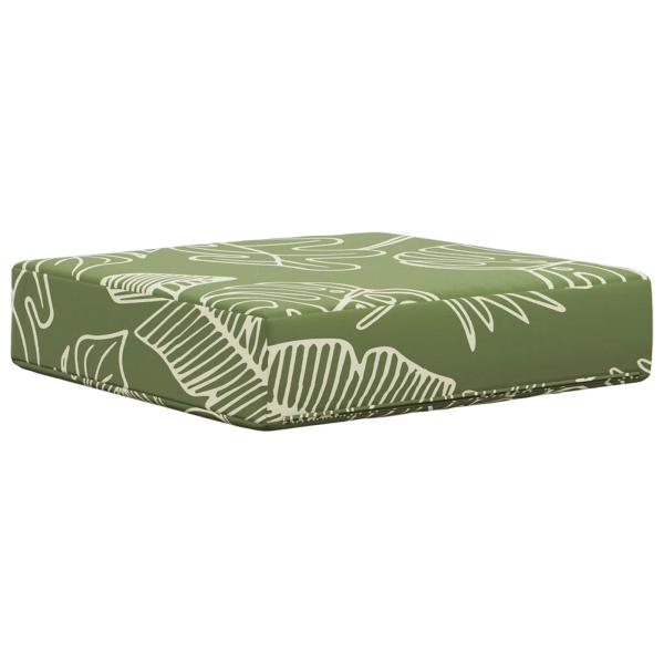Sitzkissen für Outdoor Grüne Blätter 40 x 40 x 8 cm