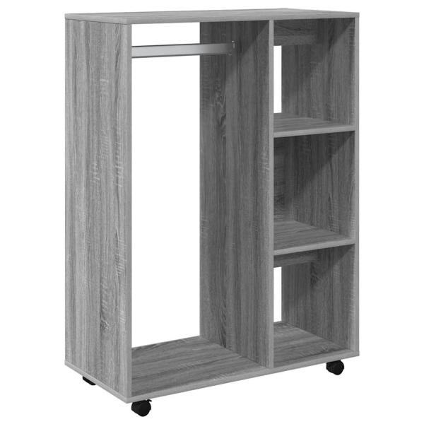 Kleiderschrank Grau Sonoma 80x40x110 cm Holzwerkstoff