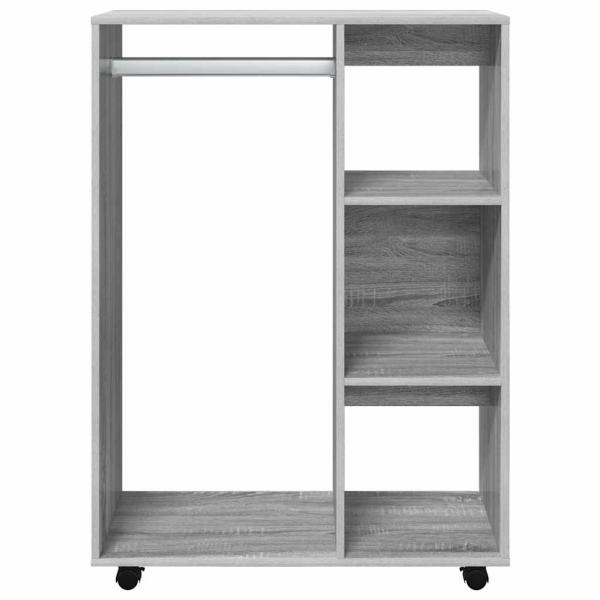 Kleiderschrank Grau Sonoma 80x40x110 cm Holzwerkstoff