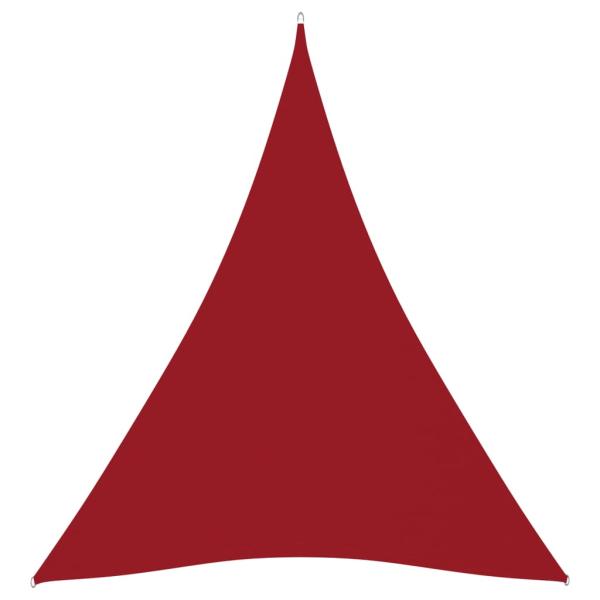Sonnensegel Oxford-Gewebe Dreieckig 3x4x4 m Rot