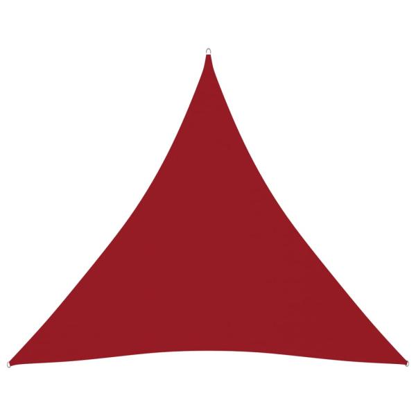 Sonnensegel Oxford-Gewebe Dreieckig 5x5x5 m Rot