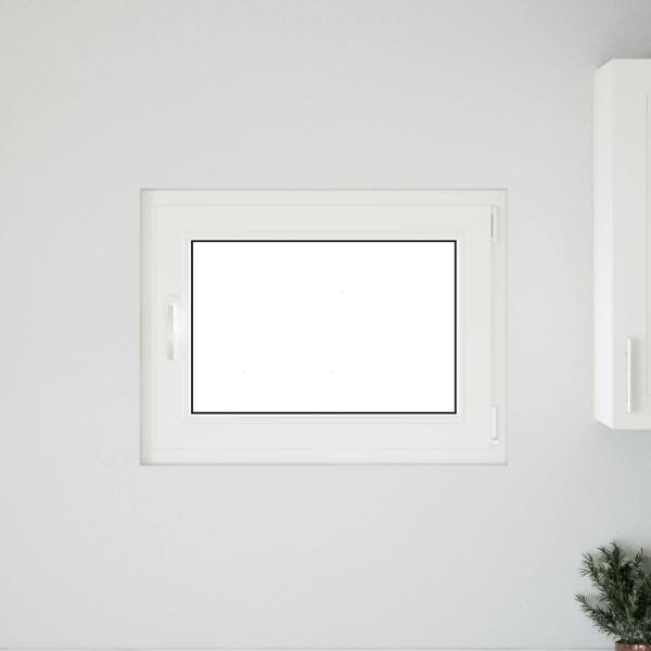 Kipp- und Drehfenster für den Keller RISOR 80 x 50 cm
