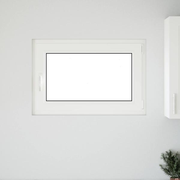 Kipp- und Drehfenster für den Keller RISOR 90 x 70 cm