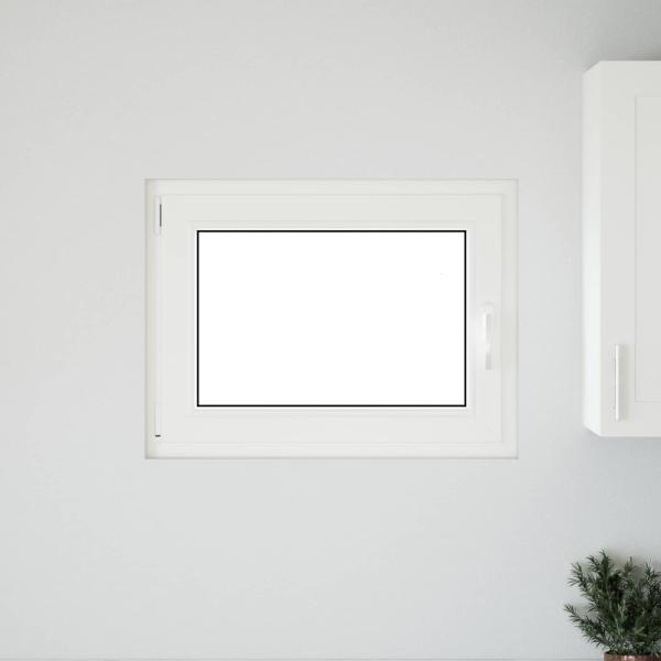 Kipp- und Drehfenster für den Keller RISOR 80 x 70 cm