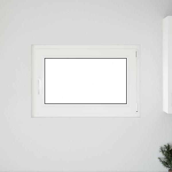 Kipp- und Drehfenster für den Keller RISOR 90 x 70 cm