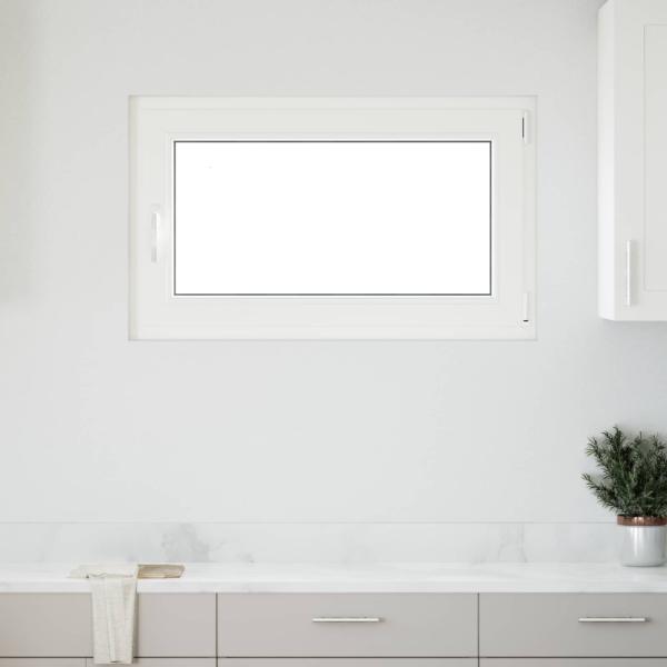 Kellerfenster Innenseite Farbe Weiß RISOR 100 x 50 cm