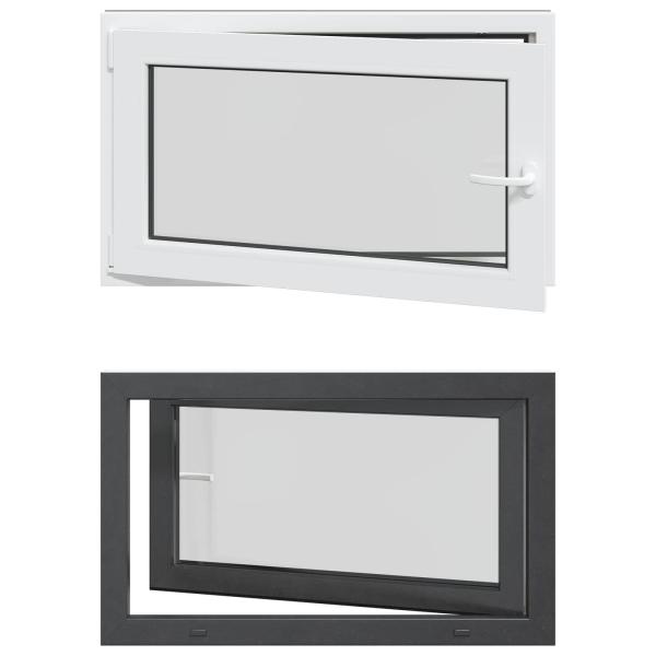 Kellerfenster Innenseite Farbe Weiß RISOR 100 x 60 cm
