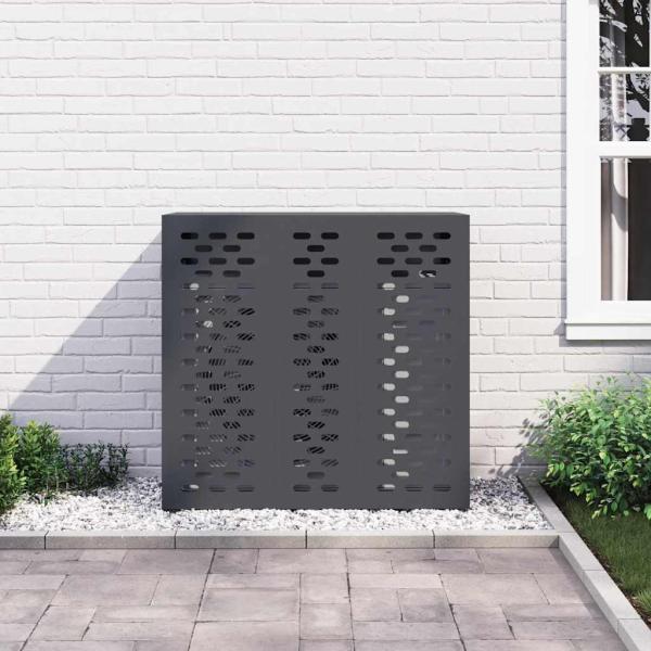 Klimaanlagenabdeckung Anthrazit 110 x 50 x 105 cm