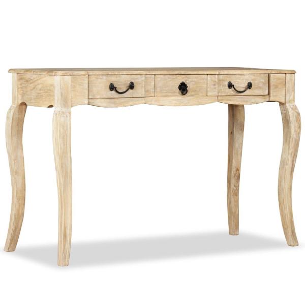 ARDEBO.de - Konsolentisch Mangoholz Massiv 120x50x80 cm