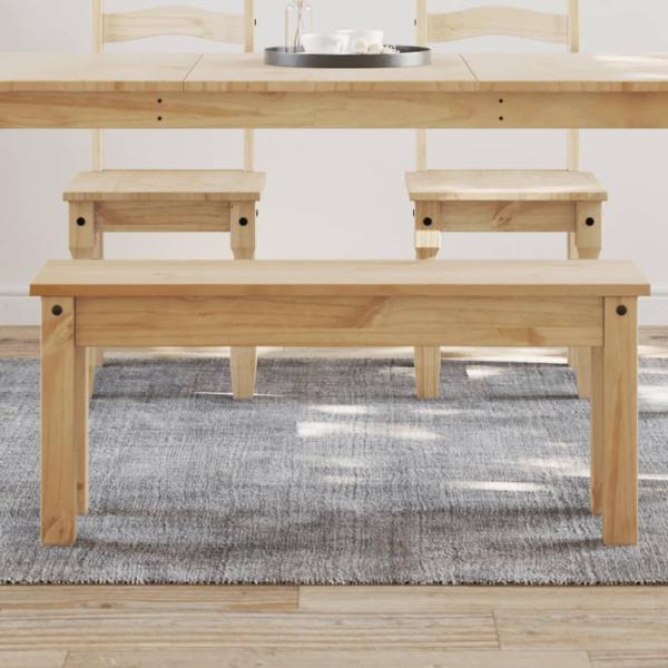 ARDEBO.de - Essbank PANAMA 105x30x45 cm Massivholz Kiefer
