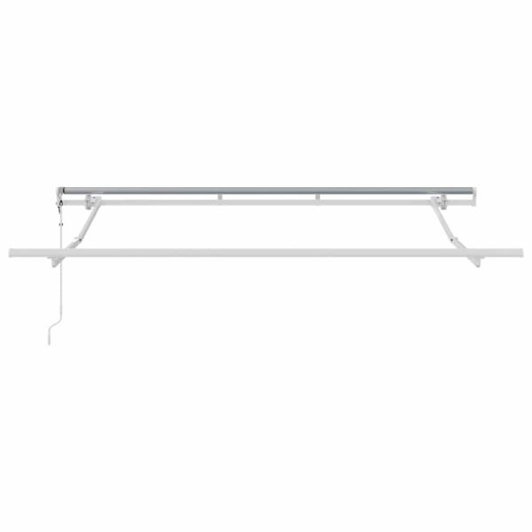 Einziehbare Markise Beige 350 x 200 cm Stoff