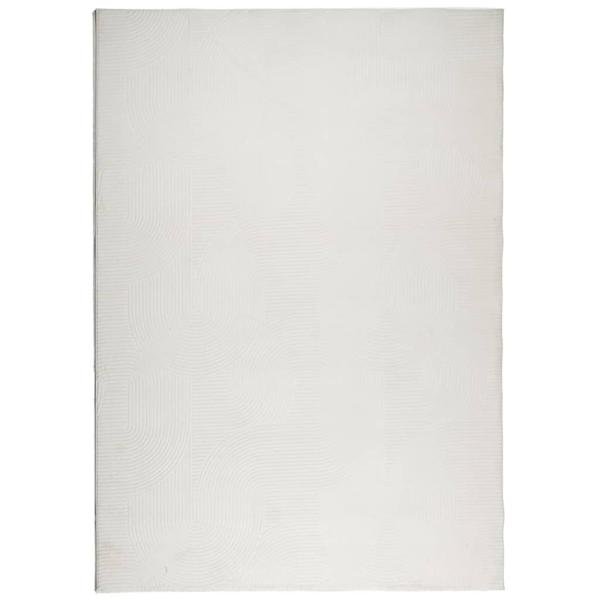 Teppich IZA Kurzflor Skandinavischer Look Creme 120x170 cm