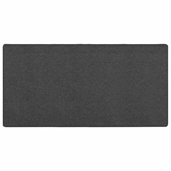 Teppichläufer Dunkelgrau 100 x 200 cm 100% Polypropylen