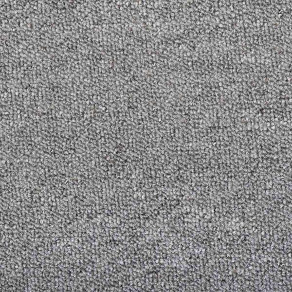 Teppichläufer Hellgrau 100 x 250 cm 100% Polypropylen
