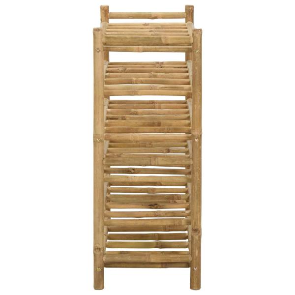 Weinregal Natur 57 x 29,5 x 72 cm Bambus