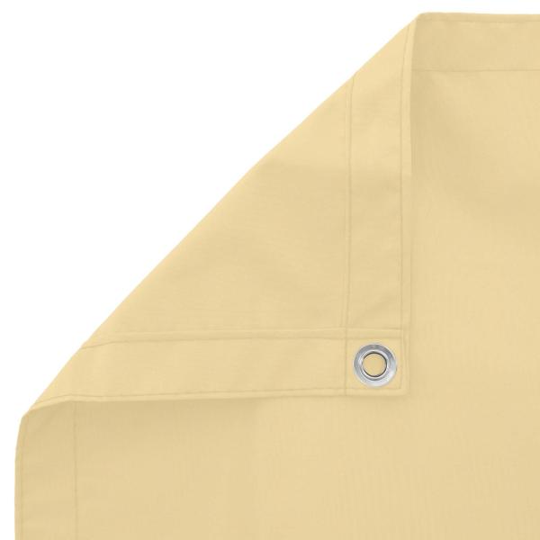 Balkonsichtschutz Sand 100 x 400 cm Oxford-Stoff