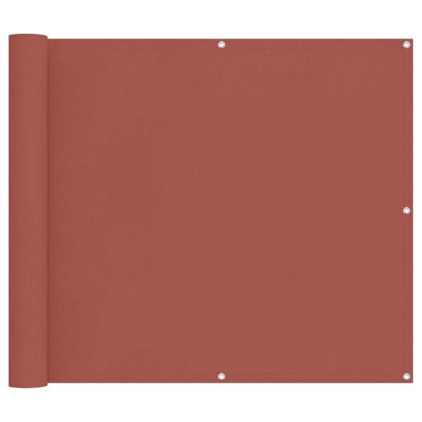 Balkonsichtschutz 100 x 300 cm Oxford-Stoff Rechteckig