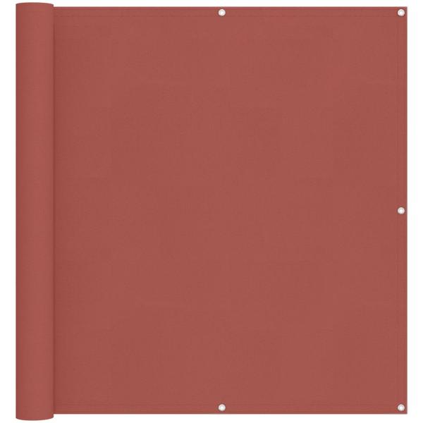 Balkonsichtschutz 110 x 700 cm Oxford-Stoff Rechteckig