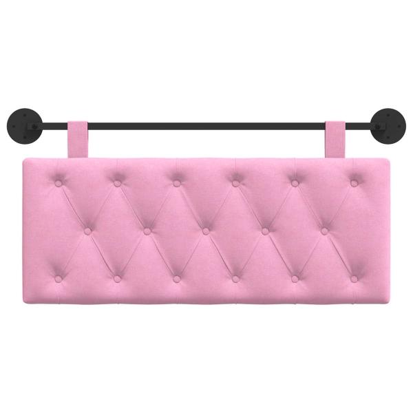 Hängendes Kopfteil Rosa Stoff