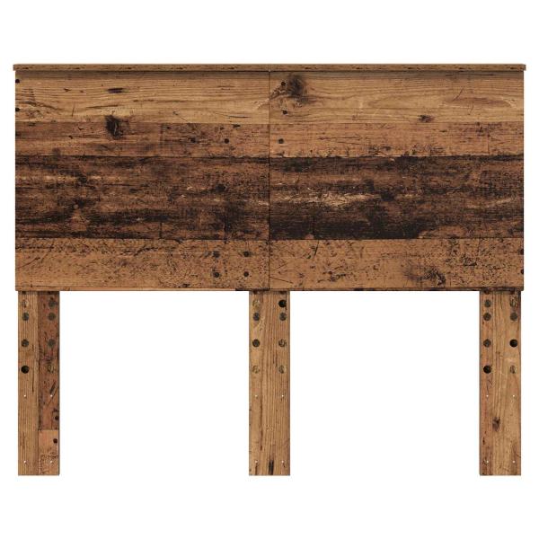 Kopfteil Altholz 138 x 7 x 100 cm Holzwerkstoff