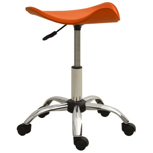 Bürostuhl Orange Kunstleder